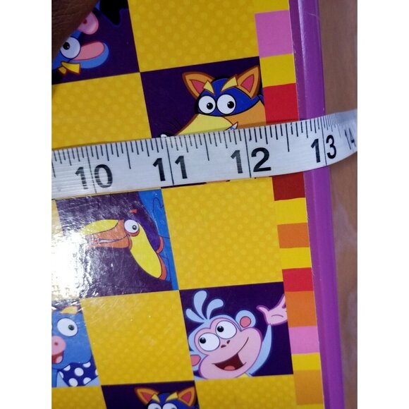 Vintage Dora the Explorer Wooden Game House Set Checkers Dominoes Bingo Cards - Picture 10 of 12